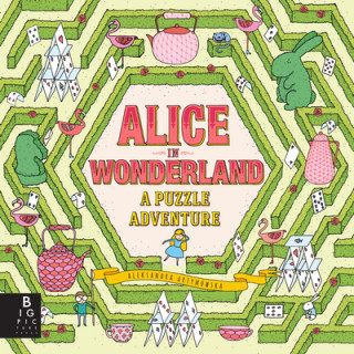 Книга Alice in Wonderland: A Puzzle Adventure Aleksandra Artymowska