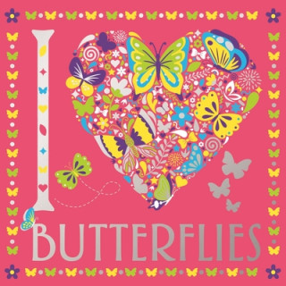 Carte I Heart Butterflies Hannah Davies