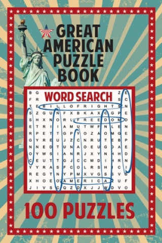 Libro Great American Puzzle Book: 100 Puzzles 