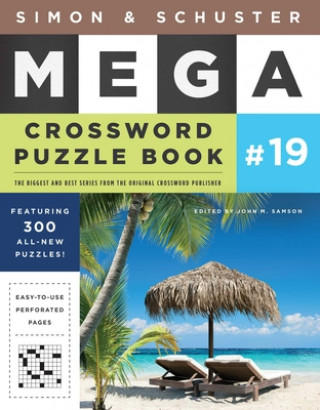 Książka Simon & Schuster Mega Crossword Puzzle Book #19 