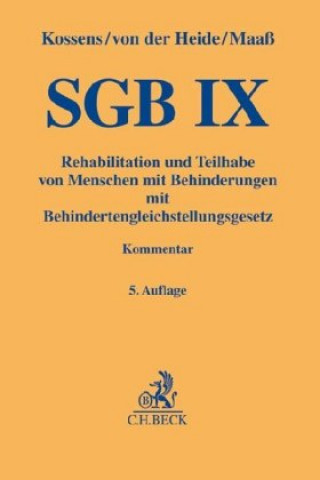 Książka SGB IX Dirk von der Heide