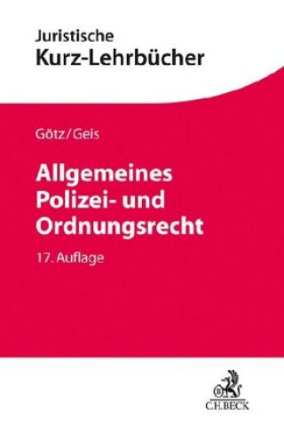Carte Allgemeines Polizei- und Ordnungsrecht Max-Emanuel Geis