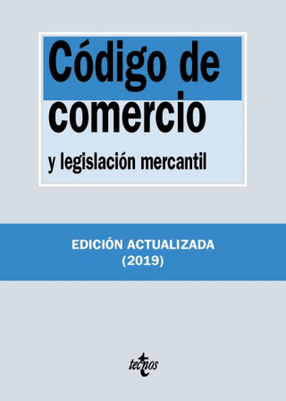 Carte CÓDIGO DE COMERCIO Y LEGISLACIÓN MERCANTIL 