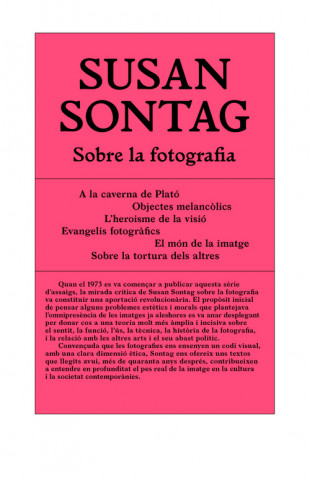 Kniha SOBRE LA FOTOGRAFÍA SUSAN SONTAG