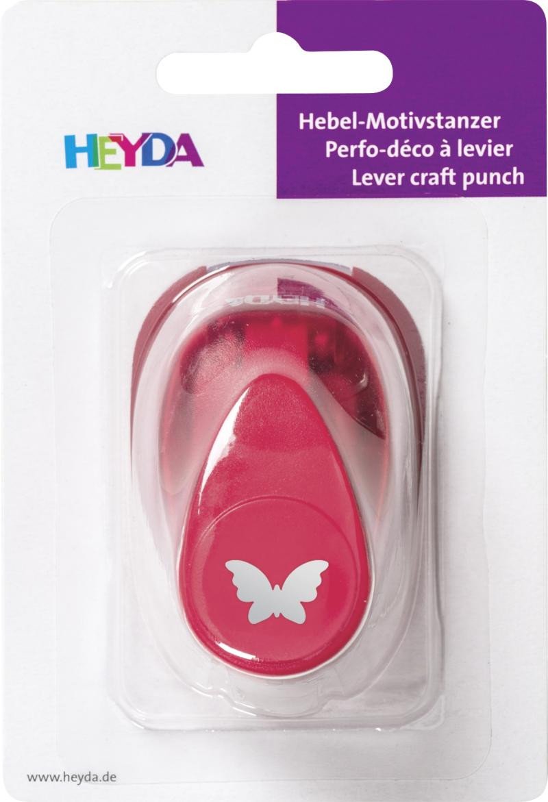 Proizvodi od papira HEYDA ozdobná děrovačka velikost S - motýl 1,7 cm 