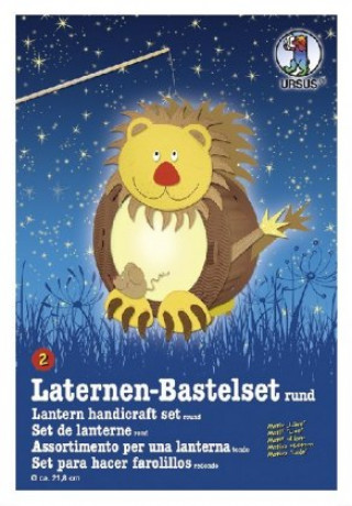 Jeu/jouet URSUS Laternen-Bastelset rund "Löwe" 