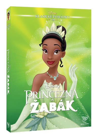 Video Princezna a žabák DVD - Edice Disney klasické pohádky 