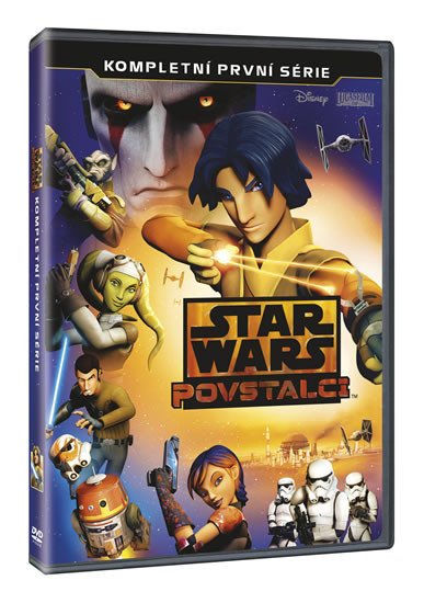 Wideo Star Wars: Povstalci 1. série 3DVD 