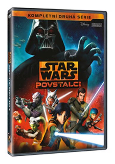 Videoclip Star Wars: Povstalci 2. série 4DVD 