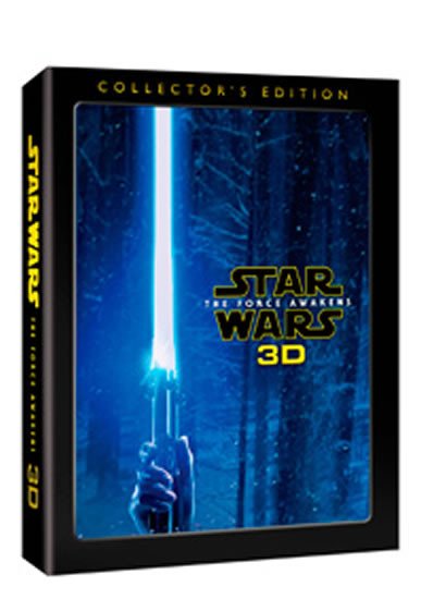 Video Star Wars: Síla se probouzí 3BD (3D+2D+bonus disk) digipack 