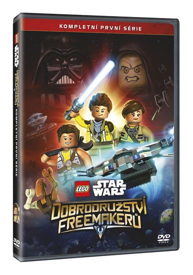 Видео Lego Star Wars: Dobrodružství Freemakerů 1. série 2DVD 