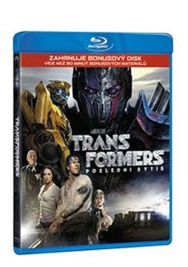 Filmek Transformers: Poslední rytíř 2BD (BD+bonus disk) 