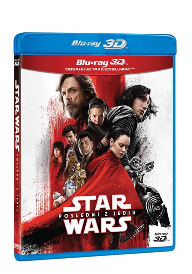 Videoclip Star Wars: Poslední z Jediů 3BD (3D+2D+bonus disk) 