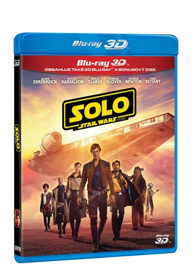 Videoclip Solo: Star Wars Story 3BD (3D+2D+bonus disk) 