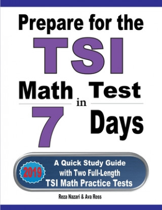 Βιβλίο Prepare for the TSI Math Test in 7 Days Ava Ross