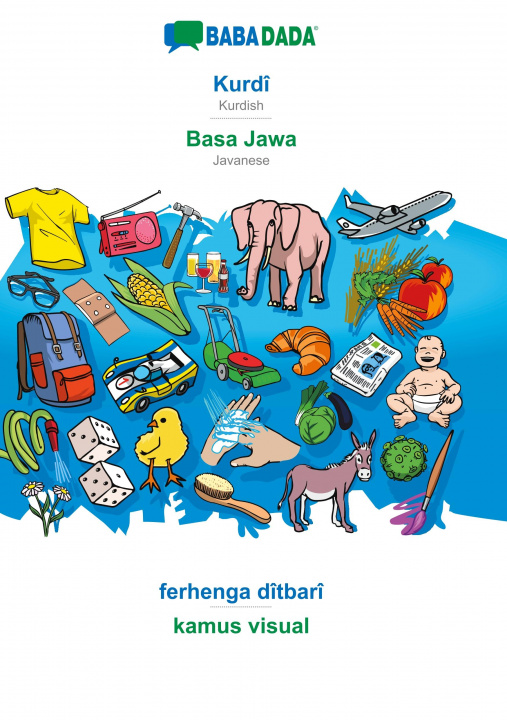 Carte BABADADA, Kurdi - Basa Jawa, ferhenga ditbari - kamus visual 