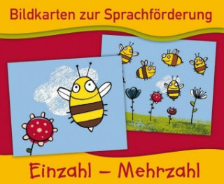 Hra/Hračka Bildkarten zur Sprachförderung: Einzahl - Mehrzahl 