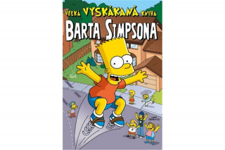 Könyv Velká vyskákaná kniha Barta Simpsona Matt Groening