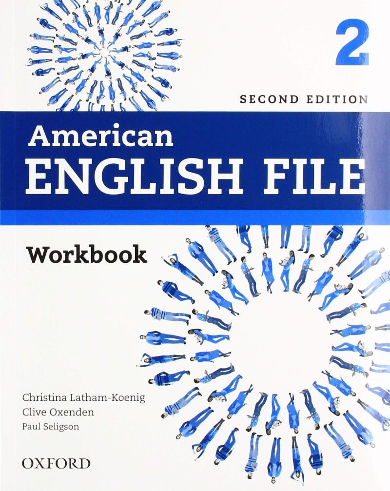 Könyv American English File: Level 2: Workbook 