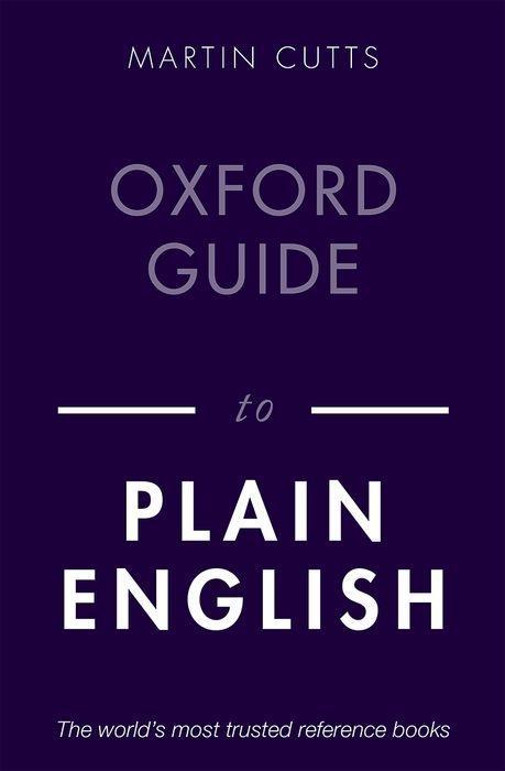 Book Oxford Guide to Plain English Cutts