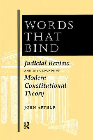Carte Words That Bind John Arthur
