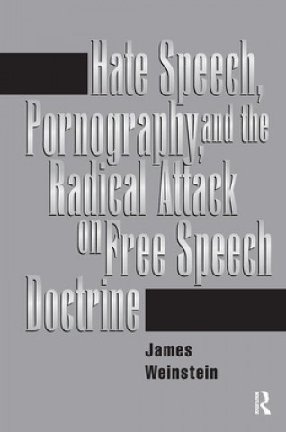 Knjiga Hate Speech, Pornography, And Radical Attacks On Free Speech Doctrine James Weinstein