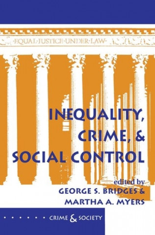 Kniha Inequality, Crime, And Social Control George S Bridges