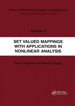 Knjiga Set Valued Mappings with Applications in Nonlinear Analysis Donal O'Regan