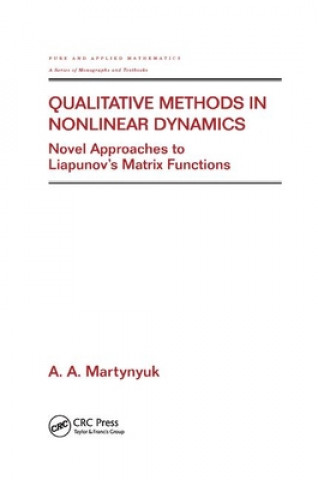 Könyv Qualitative Methods in Nonlinear Dynamics A. A. Martynyuk