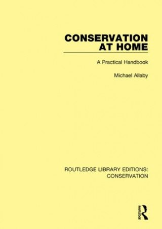 Libro Conservation at Home Michael Allaby