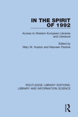 Buch In the Spirit of 1992 Mary M. Huston