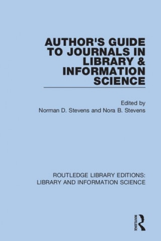 Knjiga Author's Guide to Journals in Library & Information Science 