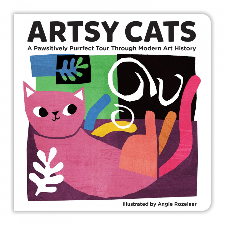 Carte Artsy Cats Board Book 