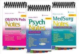 Tiskani izdelki Clinical Notes Package: Psych Notes 4e & OB/Peds Notes 2e & Med Surg Notes 3e F.a. Davis Comp F.a. Davis Comp