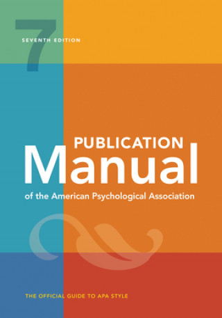 Könyv Publication Manual of the American Psychological Association American Psychological Association