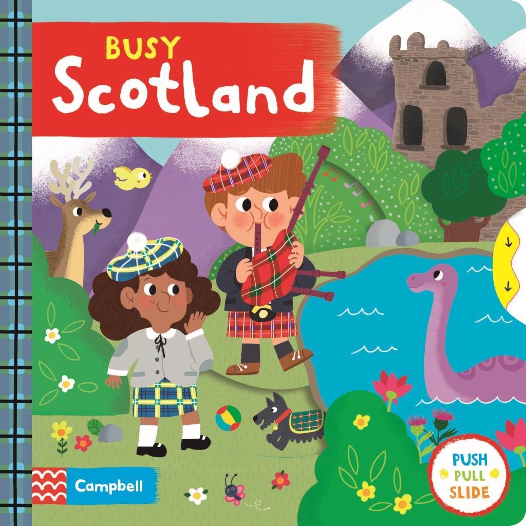 Książka Busy Scotland Campbell Books