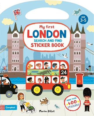 Książka My First Search and Find London Sticker Book BOOKS  CAMPBELL
