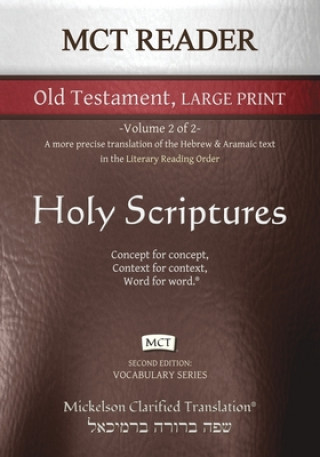 Knjiga MCT Reader Old Testament Large Print, Mickelson Clarified 