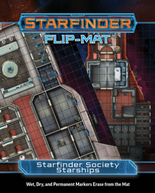 Hra/Hračka Starfinder Flip-Mat: Starfinder Society Starships Damien Mammoliti