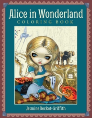Книга Alice in Wonderland Coloring Book 