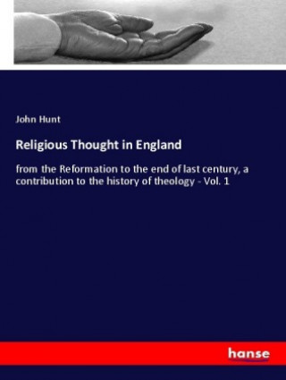 Kniha Religious Thought in England 