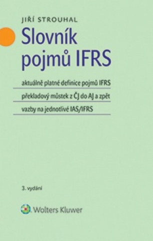 Book Slovník pojmů IFRS Jiří Strouhal