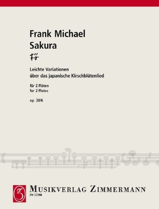 Tiskani izdelki Sakura, 2 Flöten Frank Michael