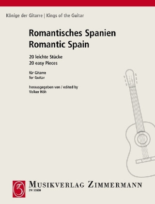 Drukwerk Romantisches Spanien, Gitarre Volker Höh
