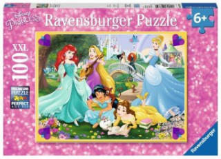 Játék Ravensburger Kinderpuzzle - 10775 Wage deinen Traum! - Disney Prinzessinnen-Puzzle für Kinder ab 6 Jahren, mit 100 Teilen im XXL-Format 