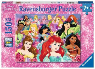 Igra/Igračka Ravensburger Kinderpuzzle - 12873 Träume können wahr werden - Disney Prinzessinnen-Puzzle für Kinder ab 7 Jahren, mit 150 Teilen im XXL-Format 