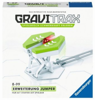 Játék Ravensburger GraviTrax Erweiterung Jumper - Ideales Zubehör für spektakuläre Kugelbahnen, Konstruktionsspielzeug für Kinder ab 8 Jahren 