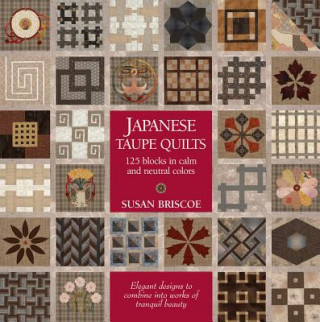 Książka Japanese Taupe Quilts: 125 Blocks in Calm and Neutral Colors 