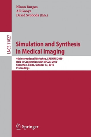 Kniha Simulation and Synthesis in Medical Imaging Ali Gooya