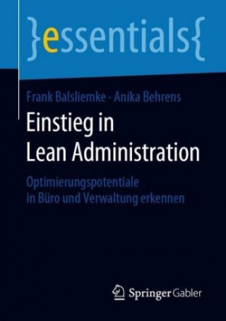 Buch Einstieg in Lean Administration Frank Balsliemke